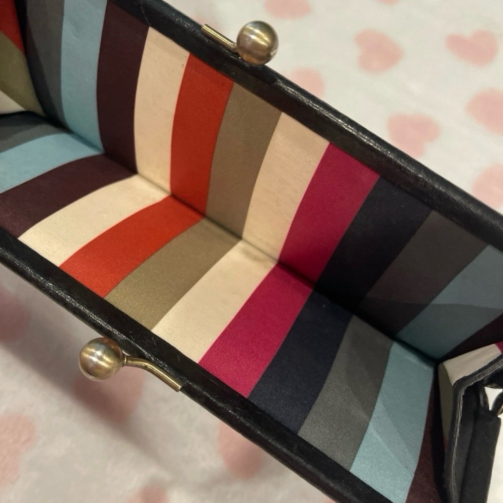 Coach Legacy Kisslock French Frame Black wallet - Picture 3 of 4